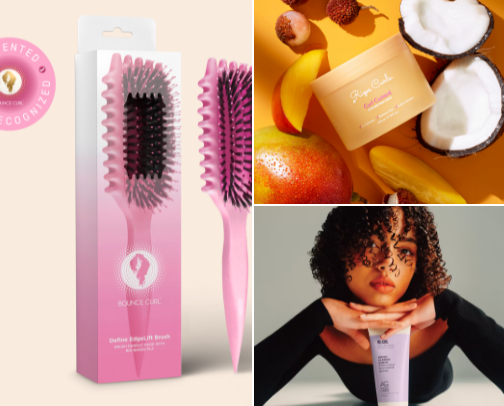 Curly Hair Must Haves cover photo collage