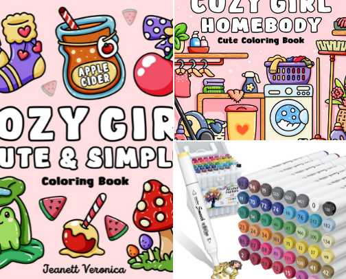 Cozy Hobbies at Home cover photo collage