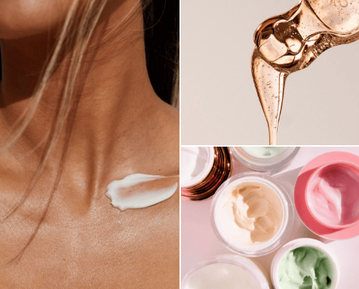 Skincare ✨ cover photo collage