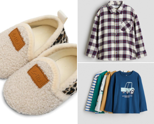 My favorite children’s clothing cover photo collage