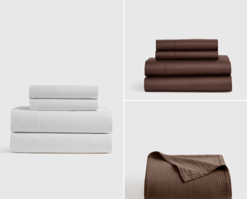 Bedding - 100% certified organic cotton cover photo collage