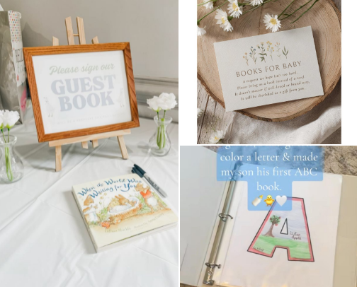 baby shower party planning cover photo collage