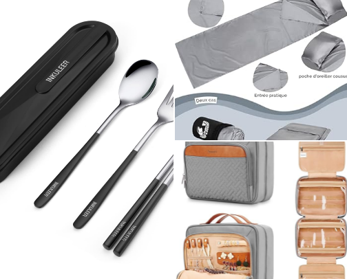 travel essentials cover photo collage