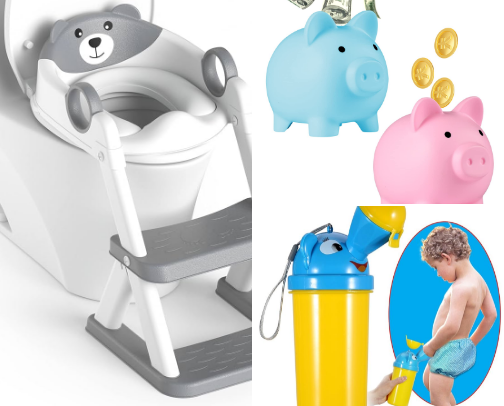 Potty trading must haves cover photo collage