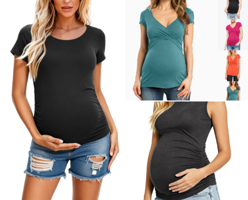 Cute Maternity outfits 🤰🏻💓 cover photo collage