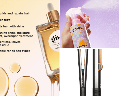 Haircare cover photo collage