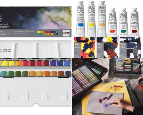 Introductory Art Products cover photo collage