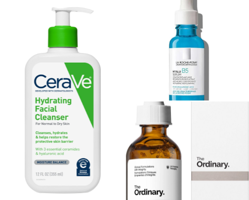 The Morning Glow Skin Routine cover photo collage
