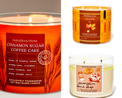 Holiday Candles cover photo collage