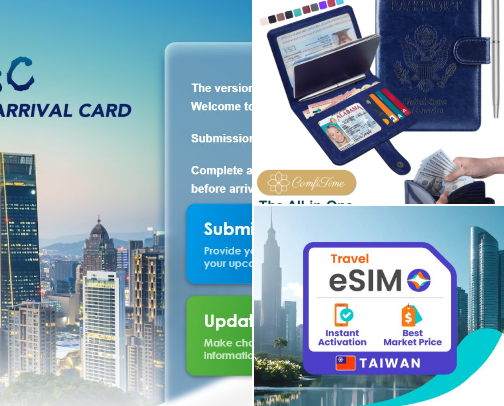 Let's explore the unexplored in Taiwan cover photo collage