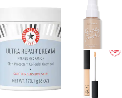 Favorite Beauty Products cover photo collage