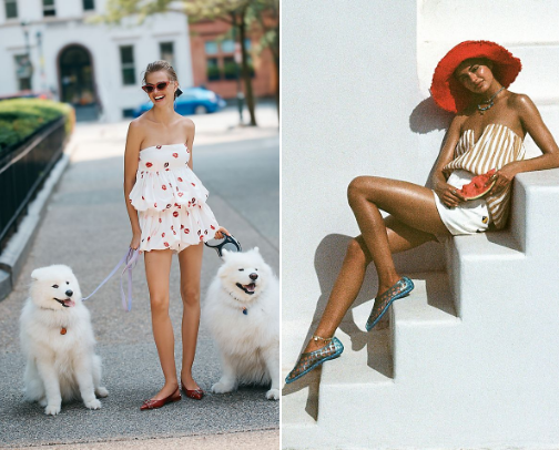 Stylish Girl Summer 2025: Anthropologie looks under $150 cover photo collage