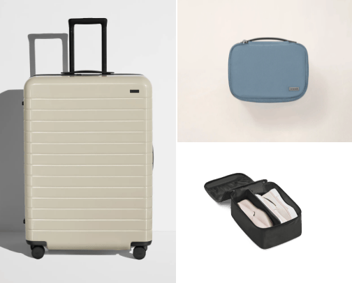 Travel stuff cover photo collage