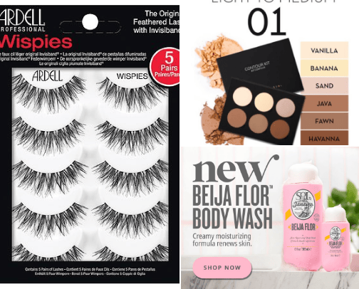 Must Have Beauty Items; Easy to work with! cover photo collage