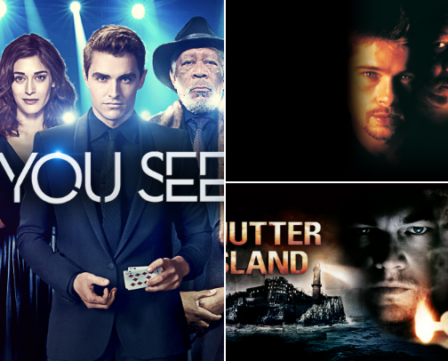 Brainy is the new sexy: Mystery movie edition cover photo collage