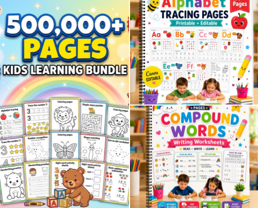 Digital product download cover photo collage