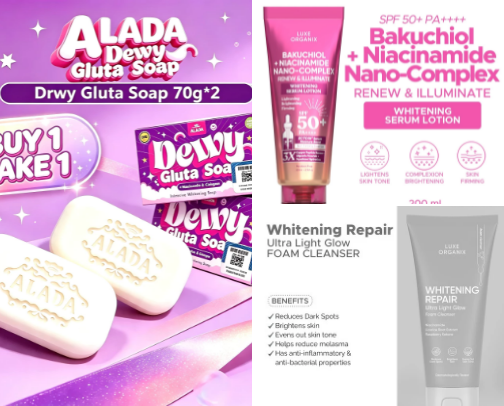 Best Skincare for Fading Dark Spots & Glowing Skin cover photo collage