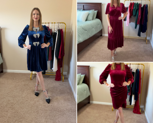 Amazon Holiday Dresses I'm Loving! cover photo collage
