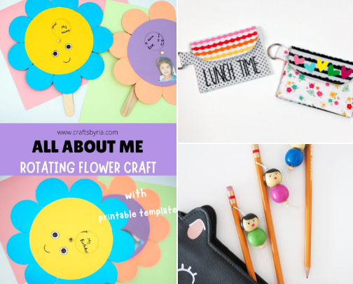 Back to School, Back to Crafting: Fun DIY Ideas! cover photo collage