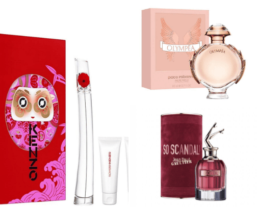 Parfume cover photo collage