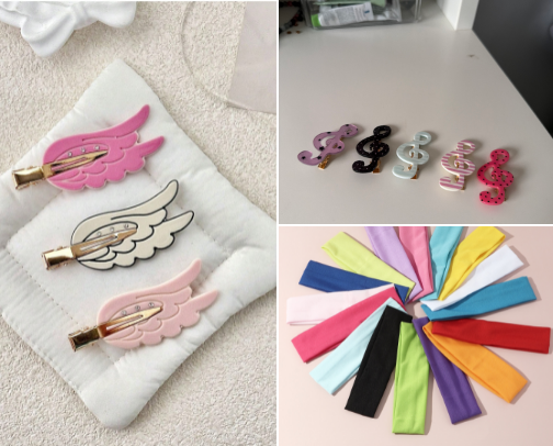 Hair accessories! 🎀 cover photo collage