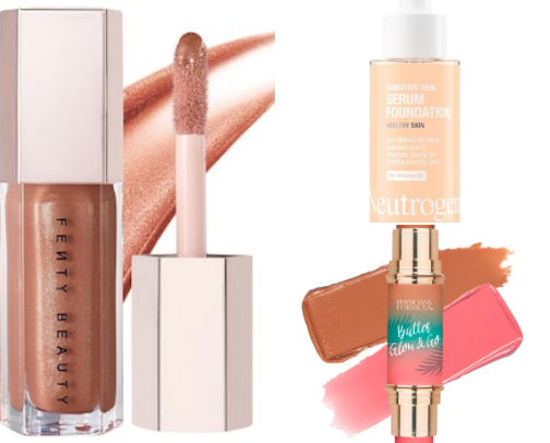 Makeup cover photo collage