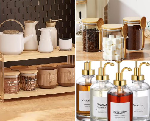 Home Café Collection ☕✨ cover photo collage