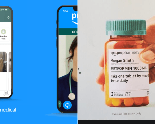 Amazon One Medical cover photo collage