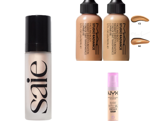 My Everyday Glowy Makeup cover photo collage