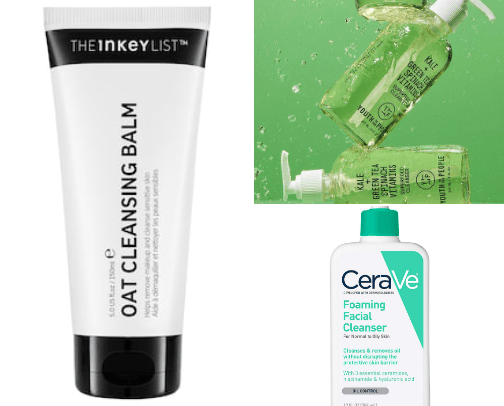 Skincare favs cover photo collage