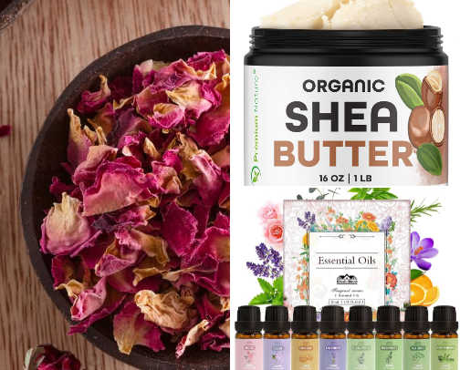 🛁 DIY Bath & Shower Recipes cover photo collage