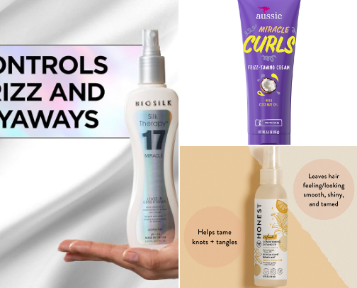 Curly Hair Products Must Haves cover photo collage