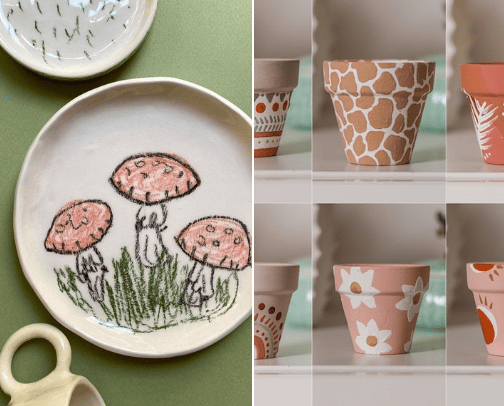 Cottage Core Home cover photo collage