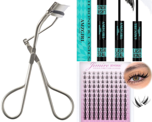 Lash Cluster Routine cover photo collage
