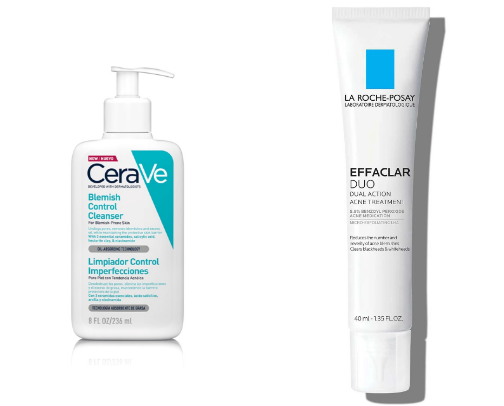 Skin care products 🩵 cover photo collage