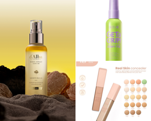 Makeup recommendations cover photo collage