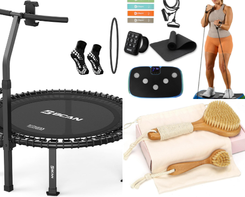 What I’m using for my health and wellness journey cover photo collage