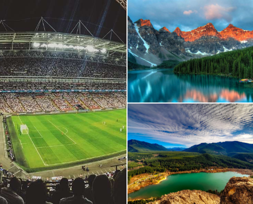 World Cup Travel + Hiking: Best Trails Near Host Cities cover photo collage
