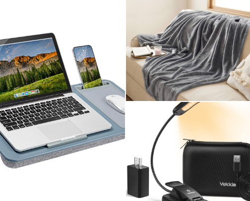 Cozy Reading Essentials: Things That Make Reading Feel Like an Escape cover photo collage