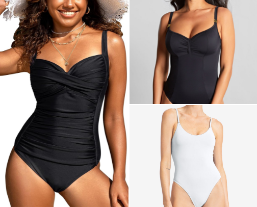 Best One Piece Swimsuits cover photo collage