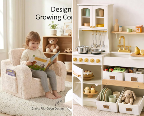 Kids' Room Ideas | Clever Storage, Playful Decor & Cozy Spaces cover photo collage