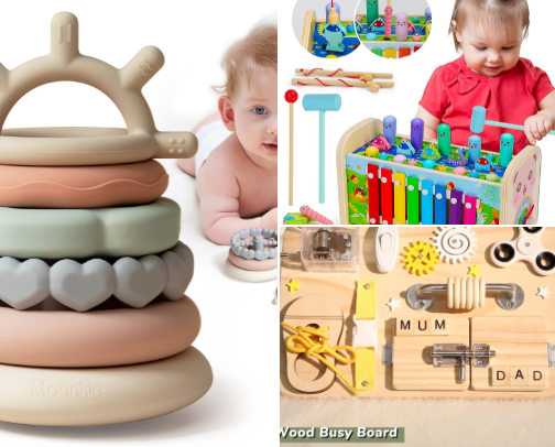 From newborn to toddler to preschool… cover photo collage