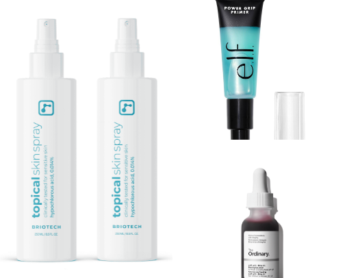 Makeup & Skincare for Sensitive Skin cover photo collage