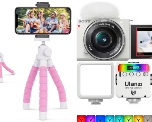 Content Creator Must Haves! cover photo collage