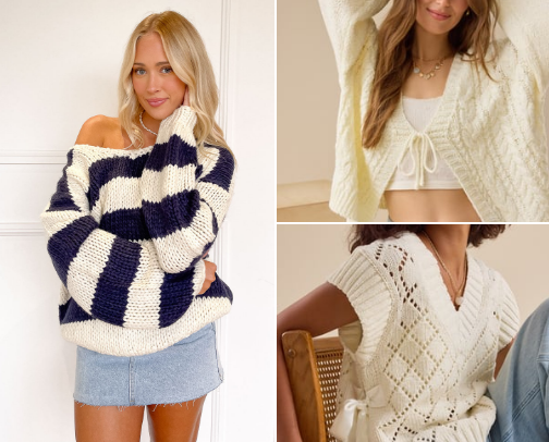My Sweater Wishlist 🧵☕️🎀🧶 cover photo collage