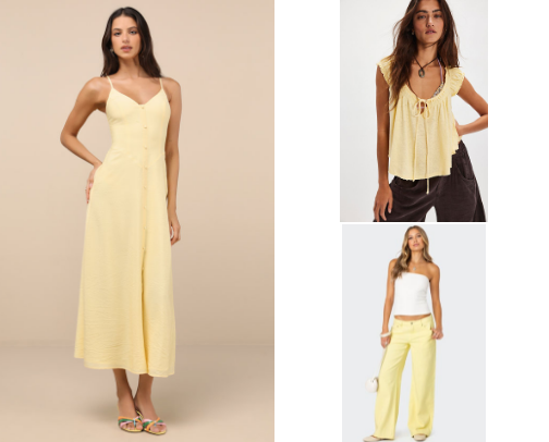 All Things Yellow cover photo collage