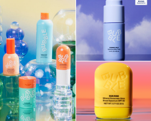 Bubble Skincare for Oily Skin cover photo collage