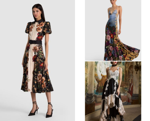 Alice + Olivia Dresses: Bold, Statement & Occasion Dresses cover photo collage