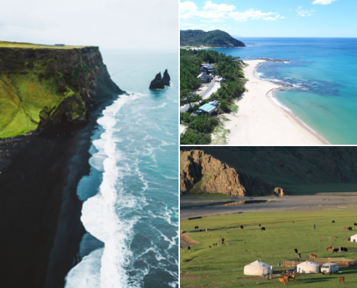 Dream Vacations cover photo collage