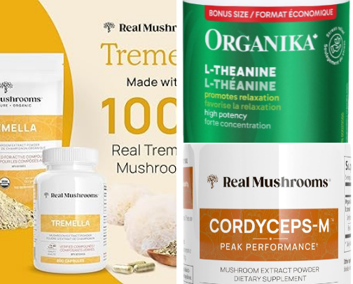Daily Supplements for Energy, Immunity & Overall Wellness cover photo collage